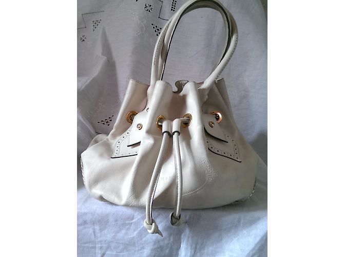 Borsa a mano in pelle Paul & Joe Taupe - vista 6