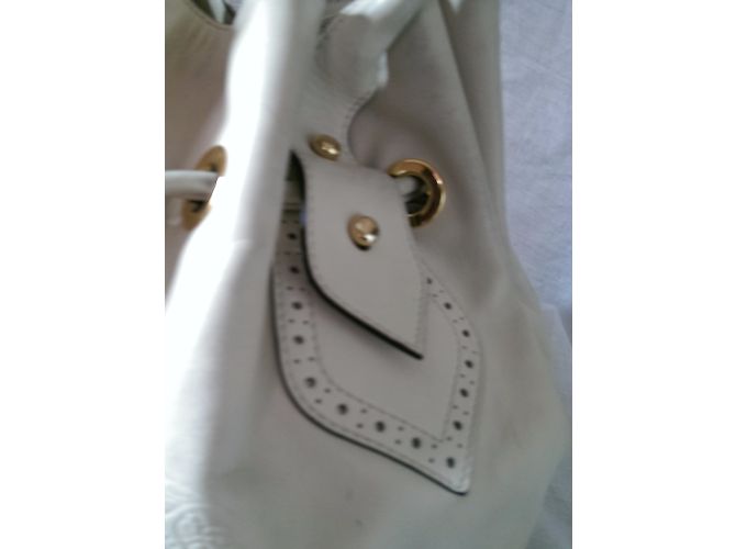 Borsa a mano in pelle Paul & Joe Taupe - vista 7