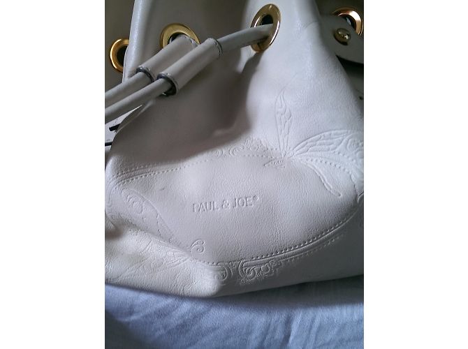 Borsa a mano in pelle Paul & Joe Taupe - vista 9