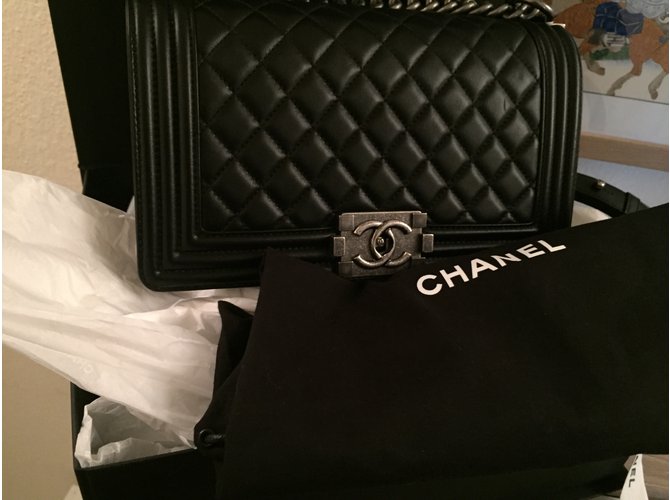 Boy Chanel Handtasche Schwarz - Ansicht 19
