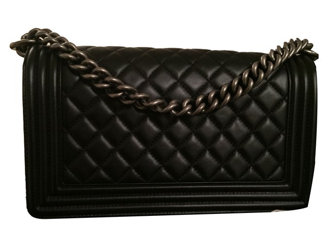 Boy Chanel Handtasche Schwarz - Ansicht 2