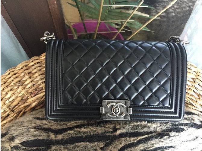 Boy Chanel Handtasche Schwarz - Ansicht 23