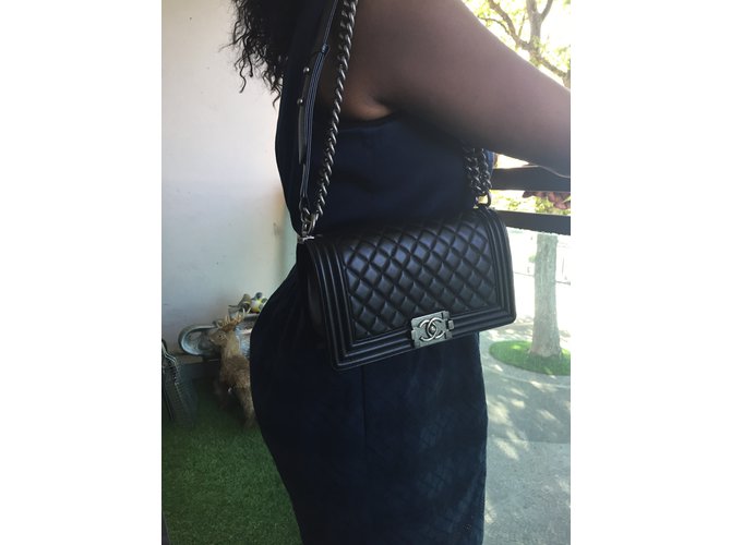 Boy Chanel Handtasche Schwarz - Ansicht 32
