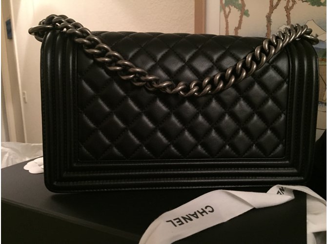 Boy Chanel Handtasche Schwarz - Ansicht 8
