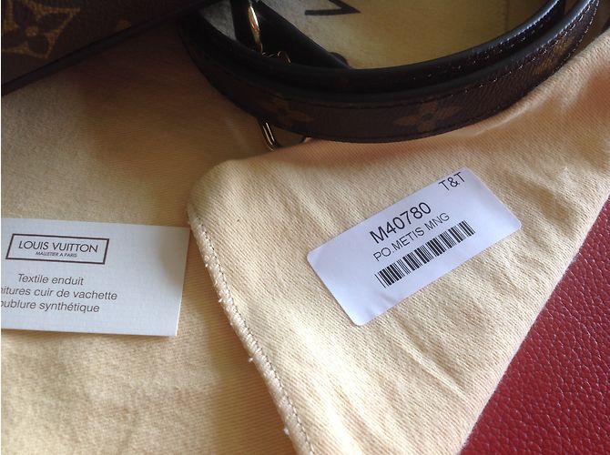 Louis Vuitton POCHETTE METIS Marrom - vista 6