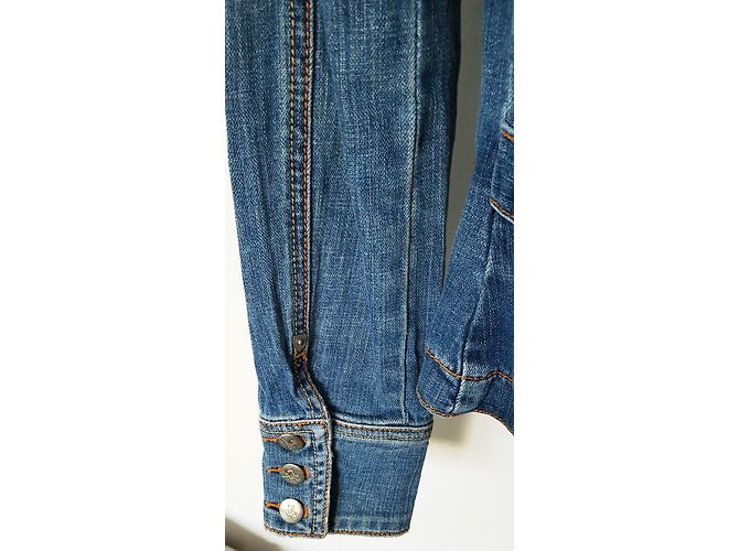 Autre Marque Giacca di jeans J&C blu cotone M - vista 6