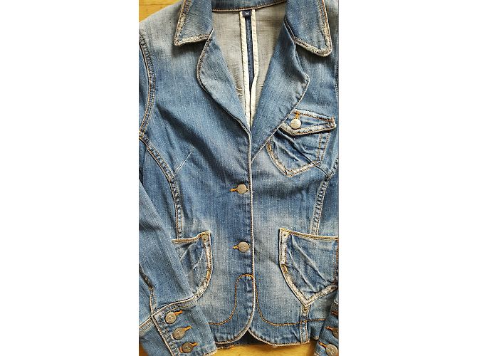 Autre Marque Giacca di jeans J&C blu cotone M - vista 8