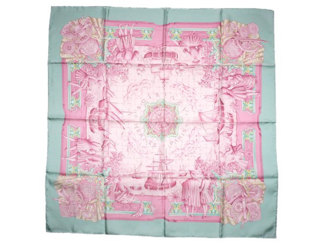 Hermès Bufandas Rosa - vista 2