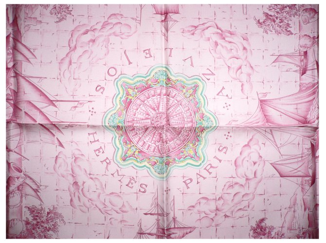 Hermès Bufandas Rosa - vista 3