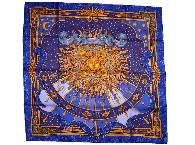 Hermès "Carpe Diem *" VINTAGE Marineblau - Ansicht 2