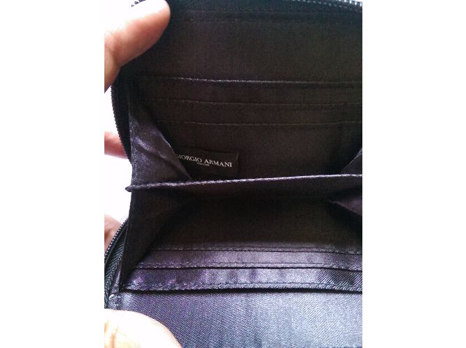 Giorgio Armani Wallet Small accessory Black - view 3
