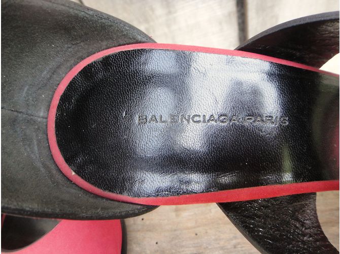 Sandali Balenciaga in pelle rosa - vista 6