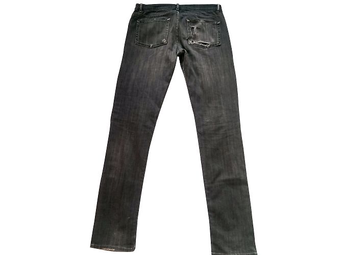 The Kooples Jeans in Grau mit Destroyed Effekt - Ansicht 2