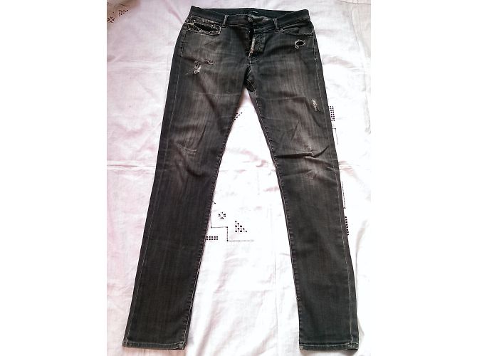 The Kooples Jeans in Grau mit Destroyed Effekt - Ansicht 3