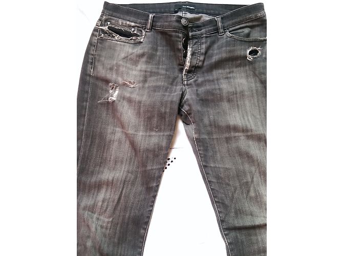 The Kooples Jeans in Grau mit Destroyed Effekt - Ansicht 7