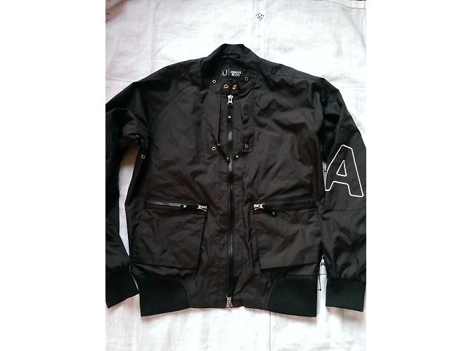 Giacca bomber Armani Jeans nera XL Nero - vista 3
