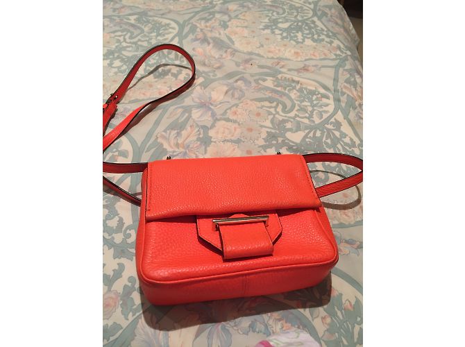Reed Krakoff Piccola Borsa a Tracolla in Pelle Arancione - vista 3