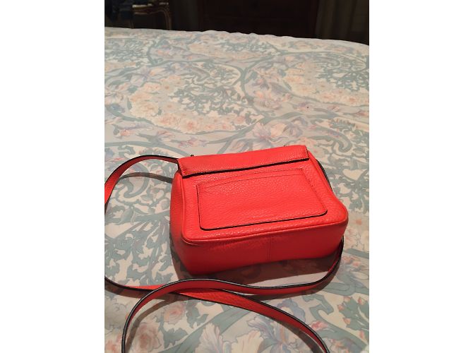 Reed Krakoff Piccola Borsa a Tracolla in Pelle Arancione - vista 6