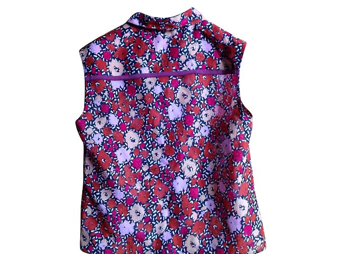 Camiseta sin mangas Sportmax de voile de algodón Multicolor - vista 2