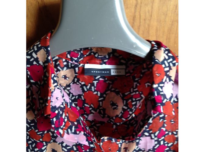 Camiseta sin mangas Sportmax de voile de algodón Multicolor - vista 5