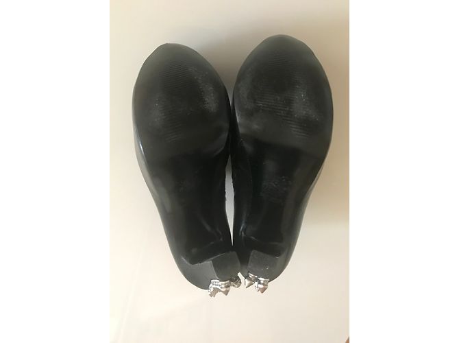 Stivaletti Steve Madden in pelle con borchie neri Nero - vista 6
