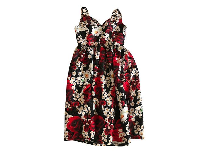 Autre Marque BanBat Blumenkleid Mehrfarben - Ansicht 2
