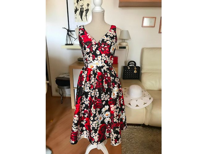 Autre Marque BanBat Blumenkleid Mehrfarben - Ansicht 4