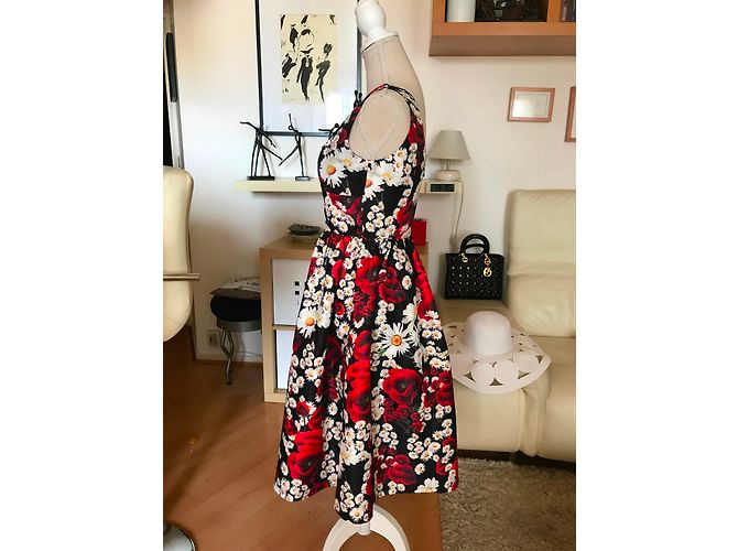 Autre Marque BanBat Blumenkleid Mehrfarben - Ansicht 5