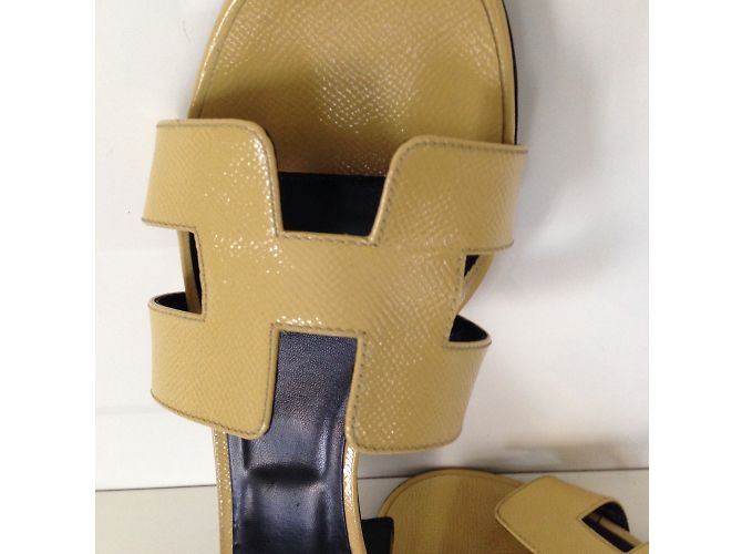 Hermès SANDALI OASI DI HERMES Giallo - vista 14