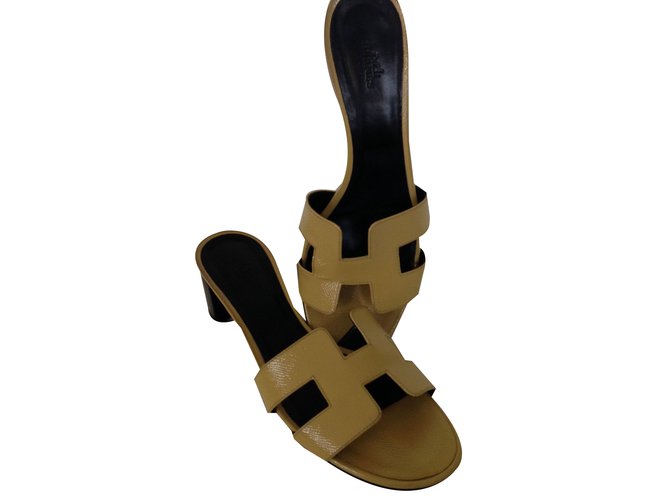 Hermès SANDALI OASI DI HERMES Giallo - vista 2