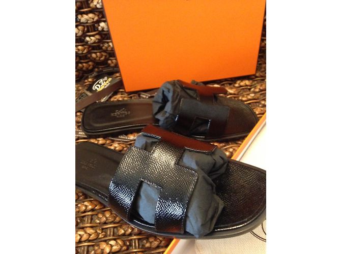 Hermès Sanda Hermes Oran Schwarz - Ansicht 3