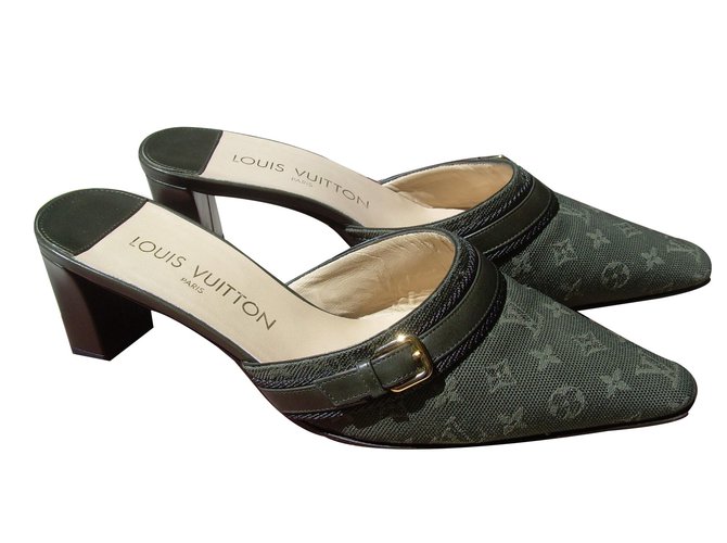Louis Vuitton Maultiere Grün - Ansicht 2
