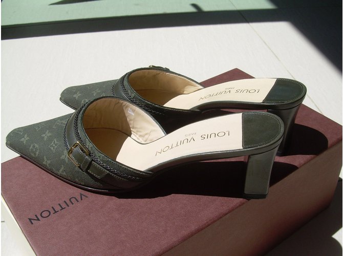 Louis Vuitton Maultiere Grün - Ansicht 7