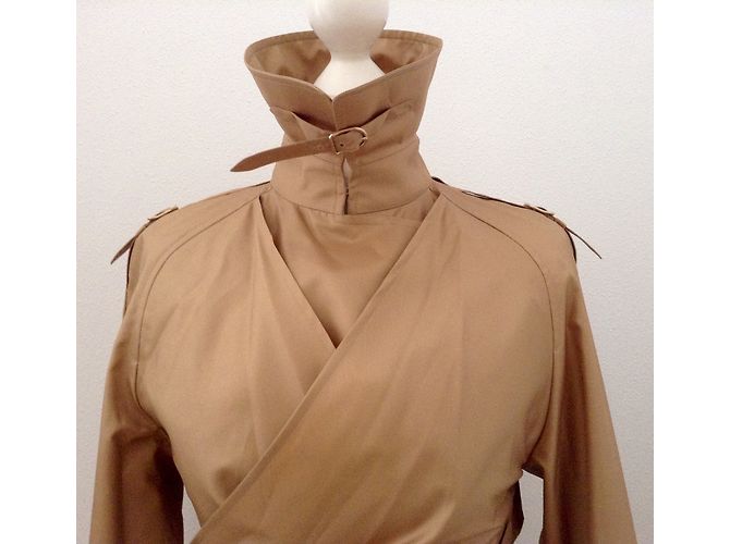 Hermès Impermeabile Marrone - vista 3
