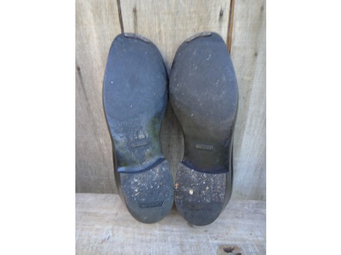 Mocassini Gucci in pelle nera con fibbia G Nero - vista 11