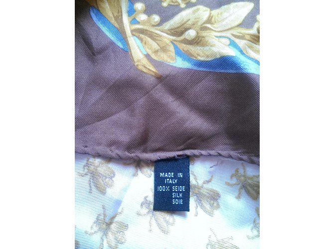 Sciarpa in seta Lancel multicolore 90x90cm - vista 4