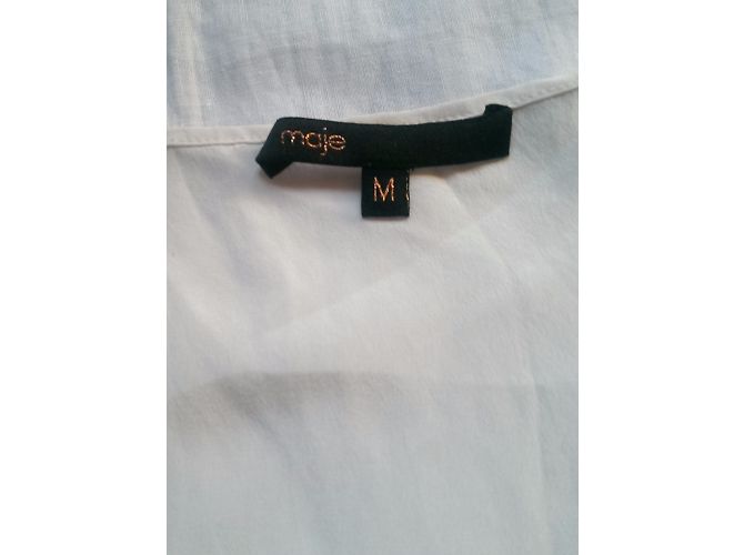 Abito Maje Mozart in seta crema M Crudo - vista 3