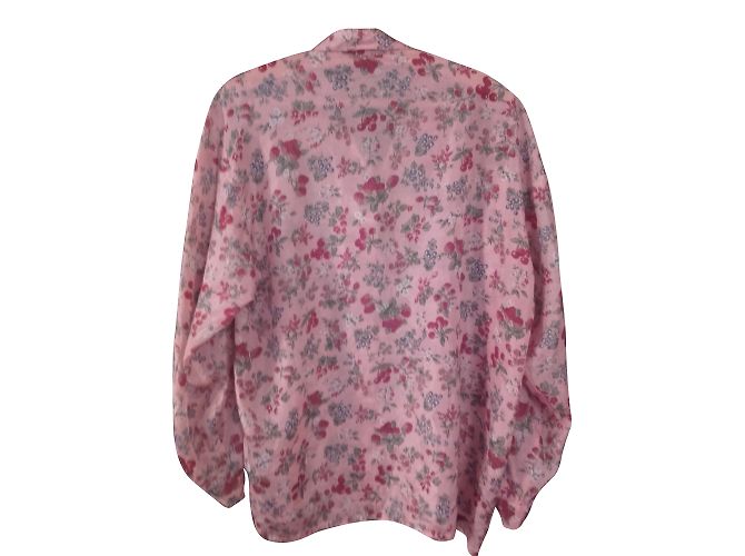 Autre Marque Blusa de seda con estampado de frutas rojas Multicolor - vista 2