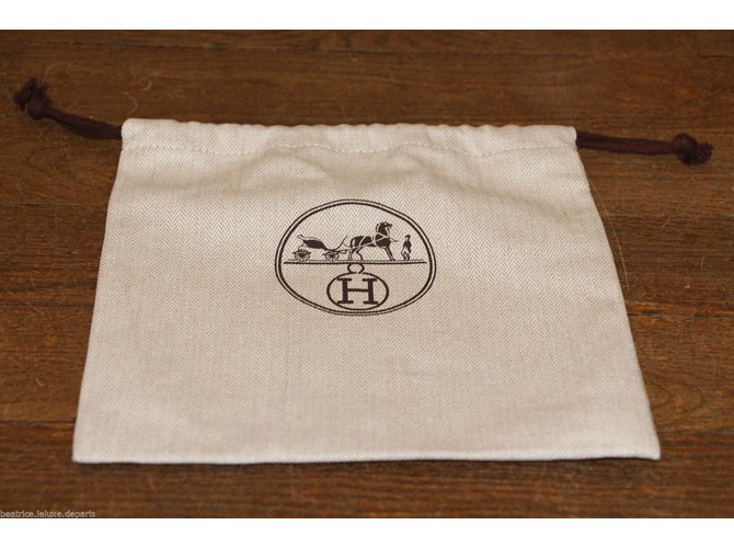 Hermès Cintura Etrivière Bianco - vista 8