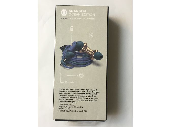 Ecouteurs Marc by Marc Jacobs Urbanears Ocean Bleu - vue 5