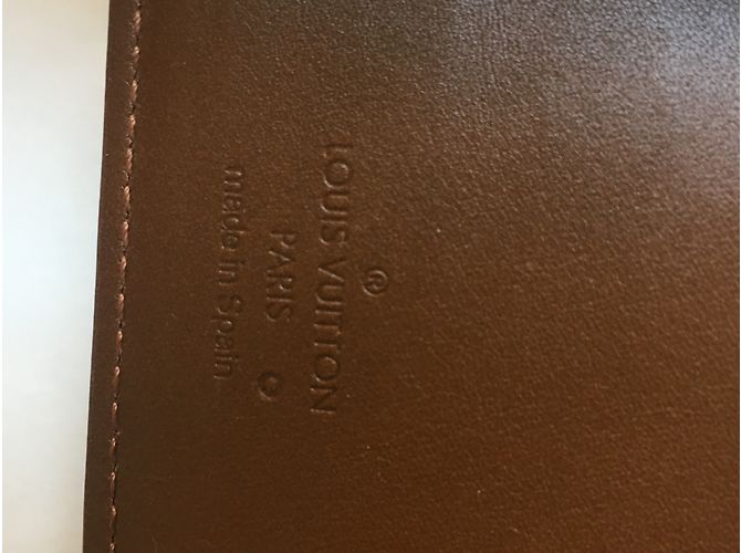 Louis Vuitton Agendaholder Bronze Lackleder - Ansicht 5
