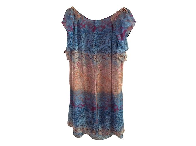 Vestido sin mangas de seda Diane Von Furstenberg Multicolor - vista 2