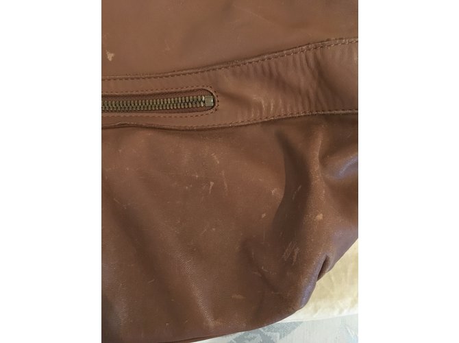 Gerard Darel Midday Midnight Ledertasche Hellbraun - Ansicht 10