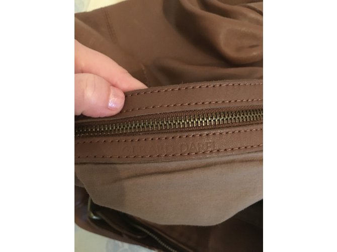 Gerard Darel Midday Midnight Ledertasche Hellbraun - Ansicht 14