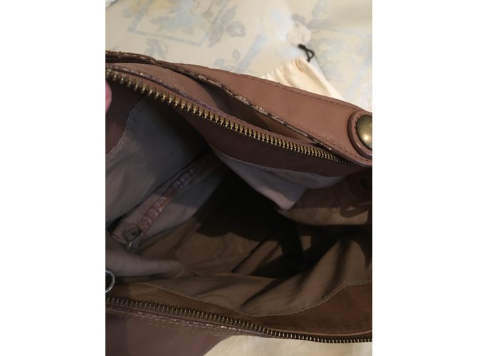 Gerard Darel Midday Midnight Ledertasche Hellbraun - Ansicht 15