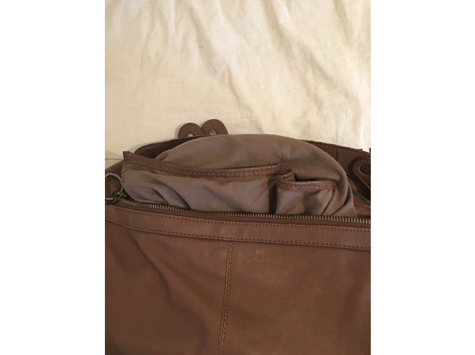 Gerard Darel Midday Midnight Ledertasche Hellbraun - Ansicht 16