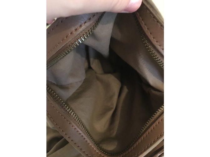 Gerard Darel Midday Midnight Ledertasche Hellbraun - Ansicht 18