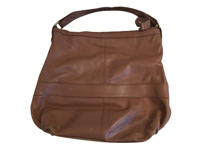 Gerard Darel Midday Midnight Ledertasche Hellbraun - Ansicht 2