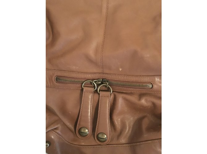 Gerard Darel Midday Midnight Ledertasche Hellbraun - Ansicht 20