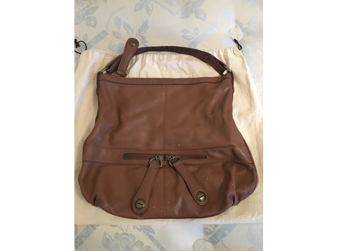 Gerard Darel Midday Midnight Ledertasche Hellbraun - Ansicht 3